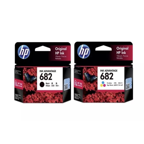 HP 682 Ink Cartridge (Black/Color)